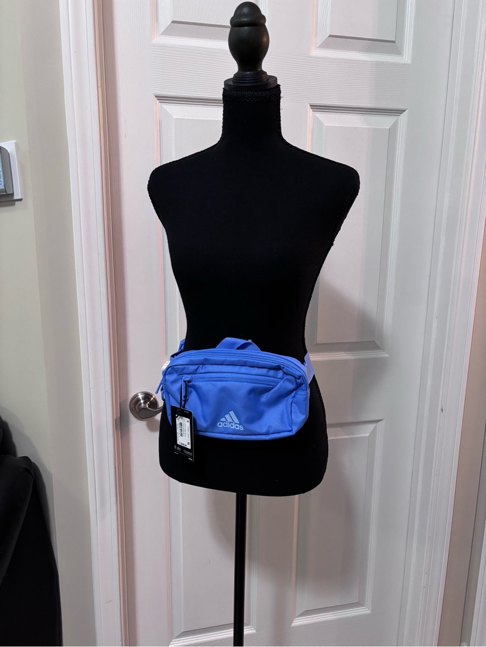 Adidas Bright Blue Belt Bag with Logo